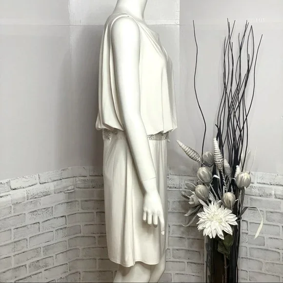 Ivory Bejewelled Jessica / Sears Midi Dress - Picture 4 of 12